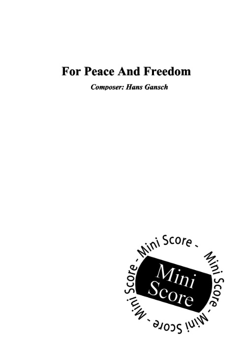 For Peace and Freedom - click here