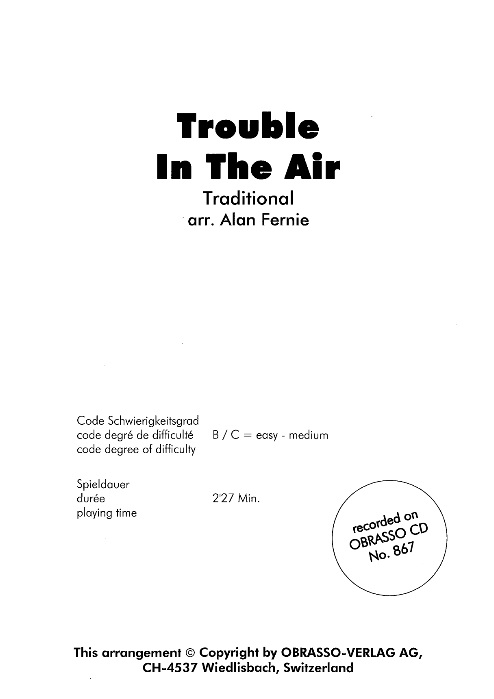 Trouble in the Air - click here