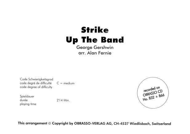 Strike Up the Band - click here