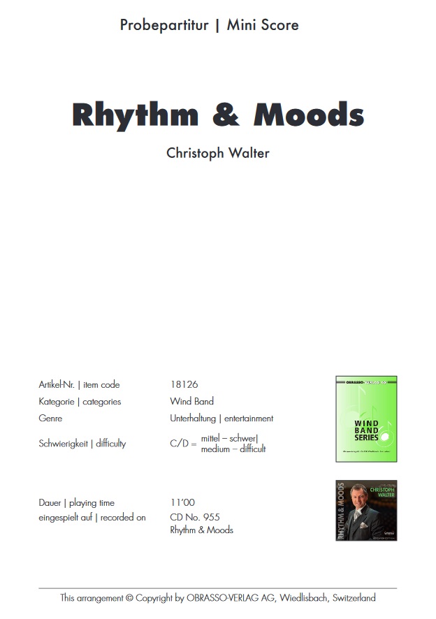 Rhythm and Moods (&) - click here