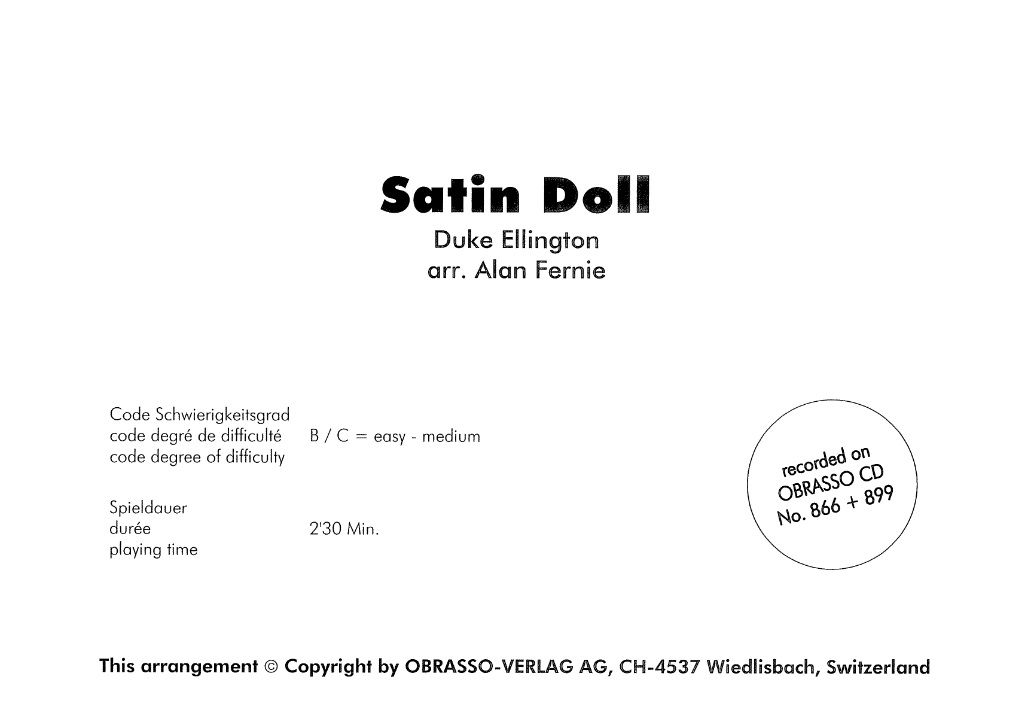 Satin Doll - click here