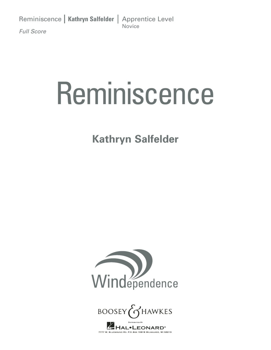 Reminiscence - click here