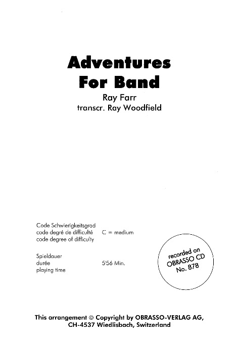 Adventures for Band - click here