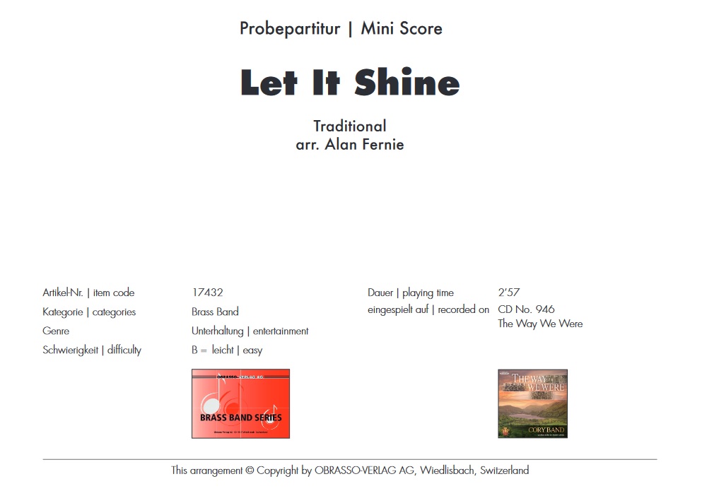 Let it Shine - click here