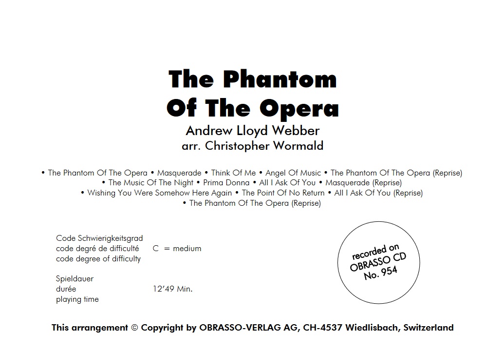 Phantom of the Opera, The - click here