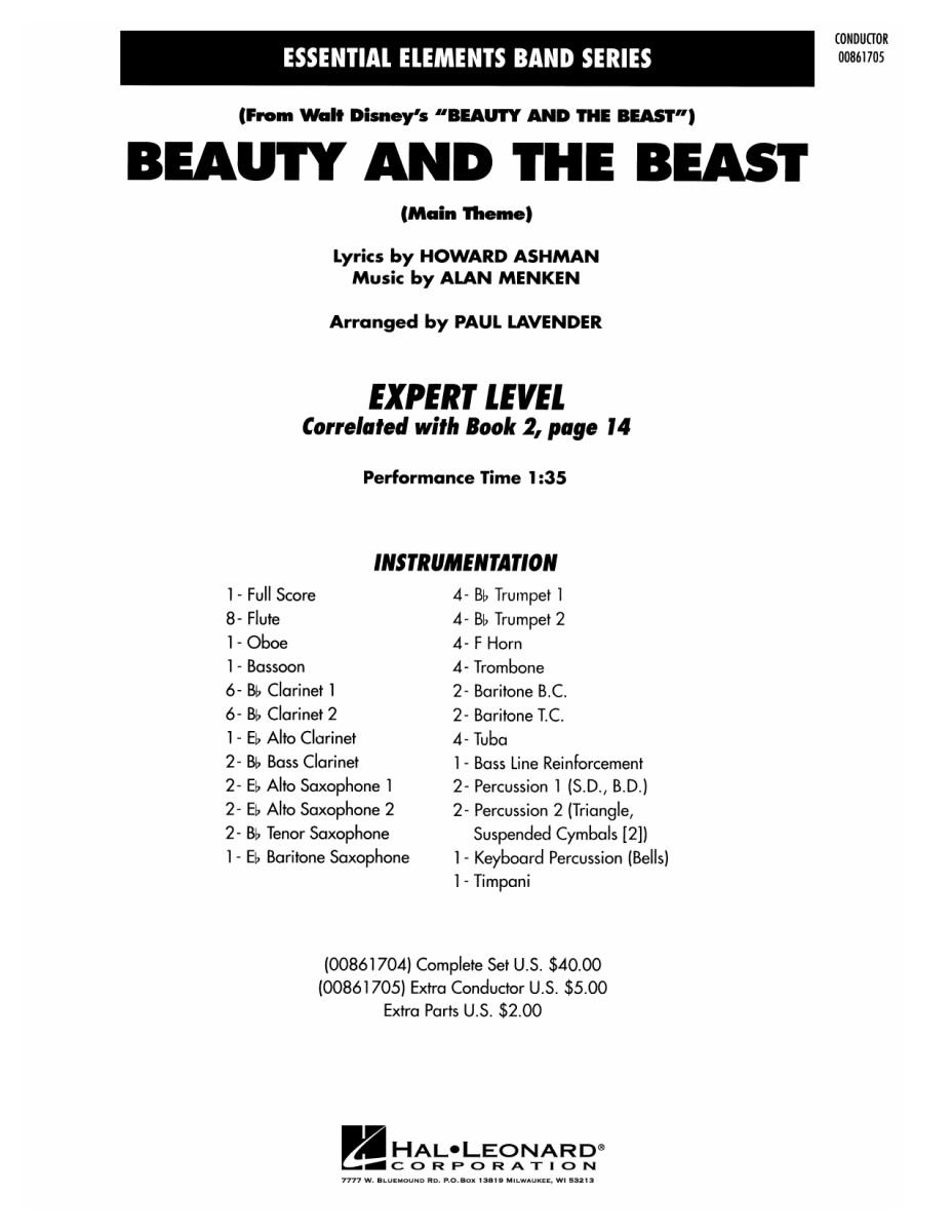 Beauty and the Beast - click here