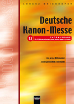 Deutsche Kanon-Messe (3stimmig) - click here