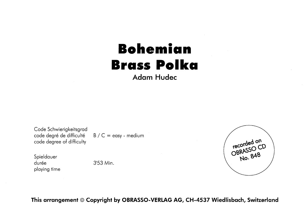 Bohemian Brass Polka - click here
