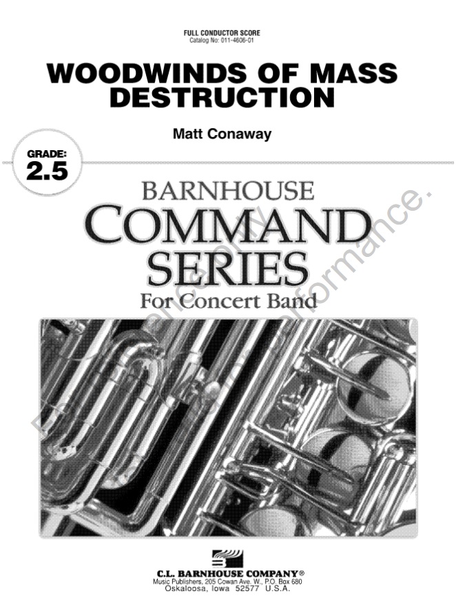 Woodwinds Of Mass Destruction - click here