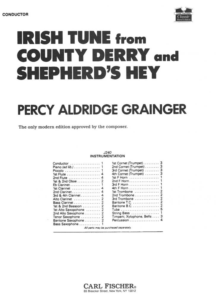 Irish Tune from County Derry - click here