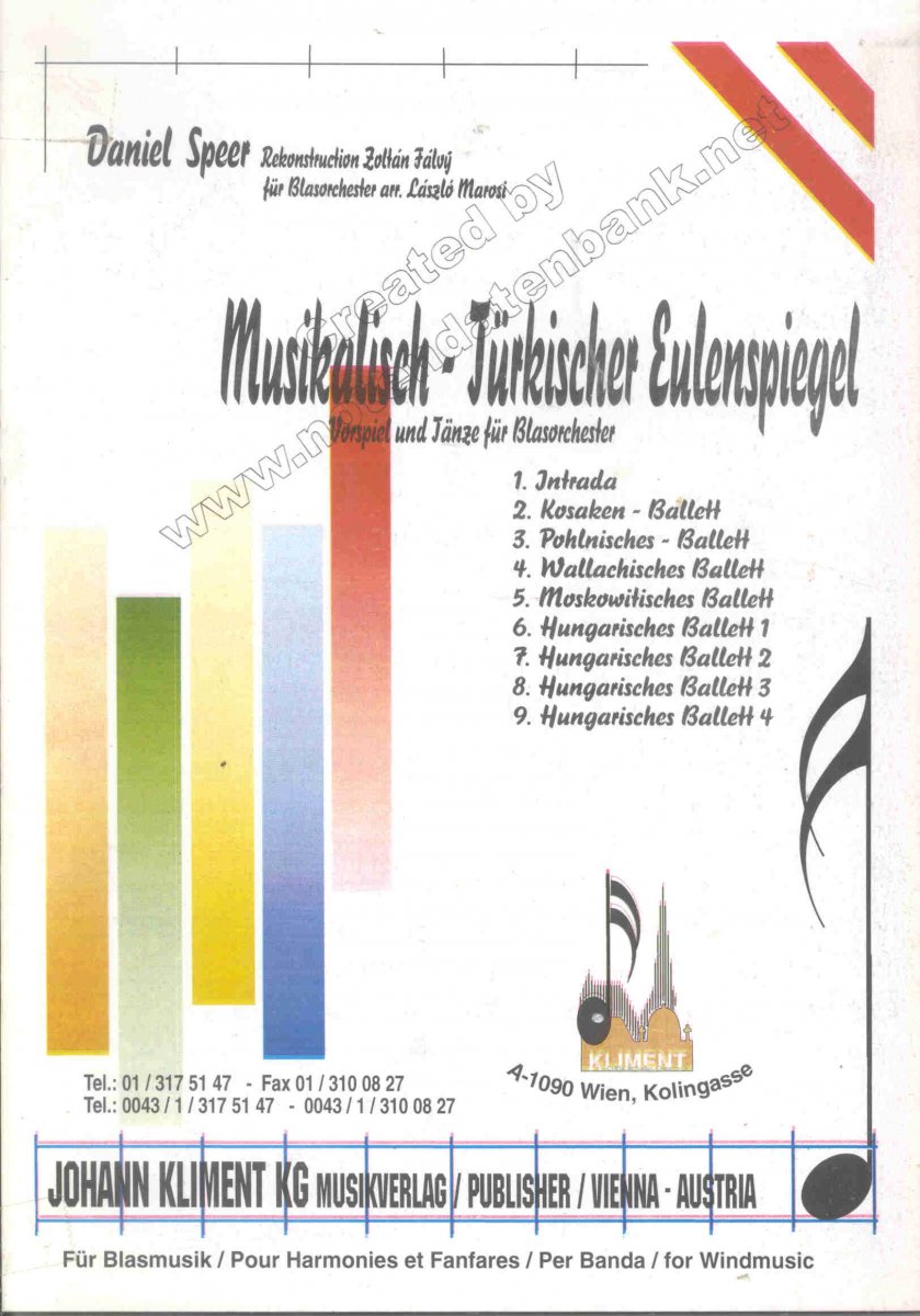 Musikalisch Türkischer Eulen-Spiegel - click here Musikalisch Türkischer Eulen-Spiegel - click here