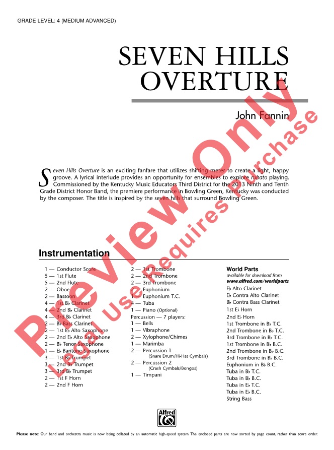 Seven Hills Overture - click here