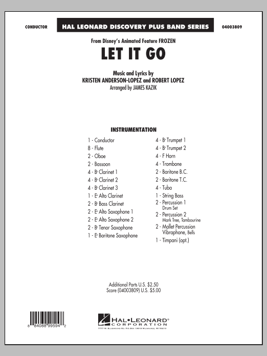 Let It Go (from 'Frozen') - click here
