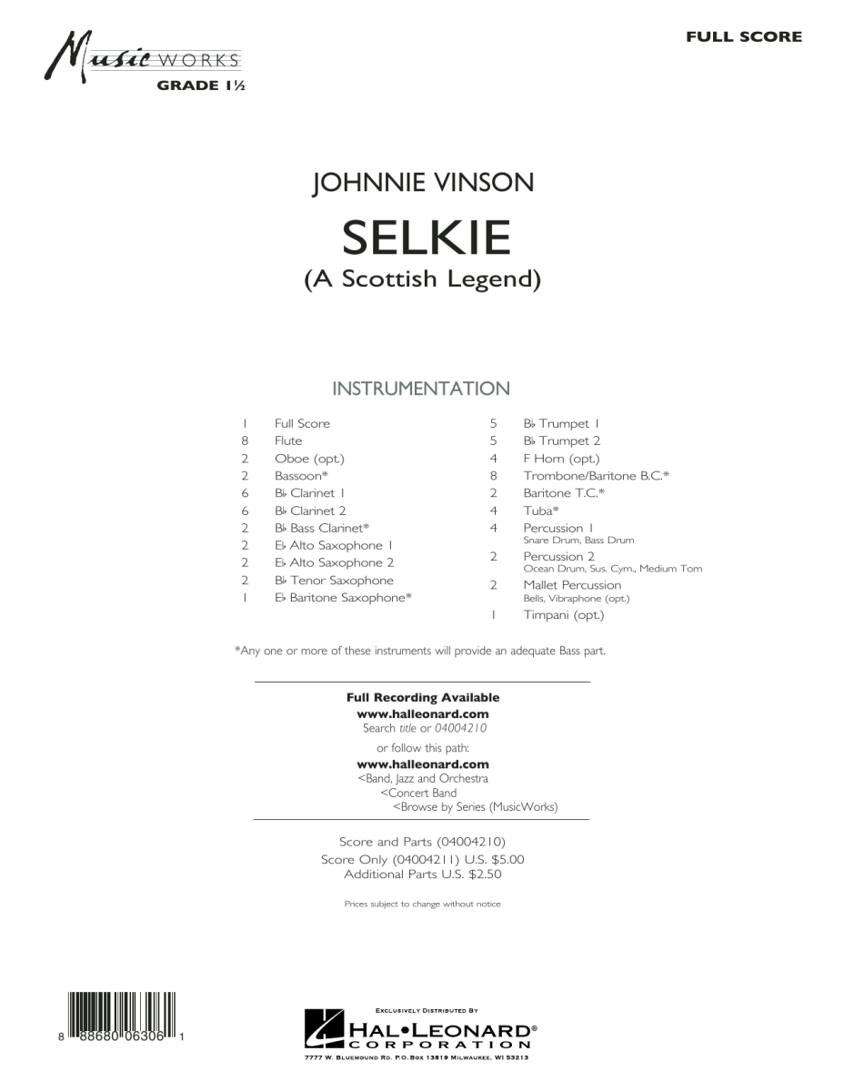 Selkie (A Scottish Legend) - click here
