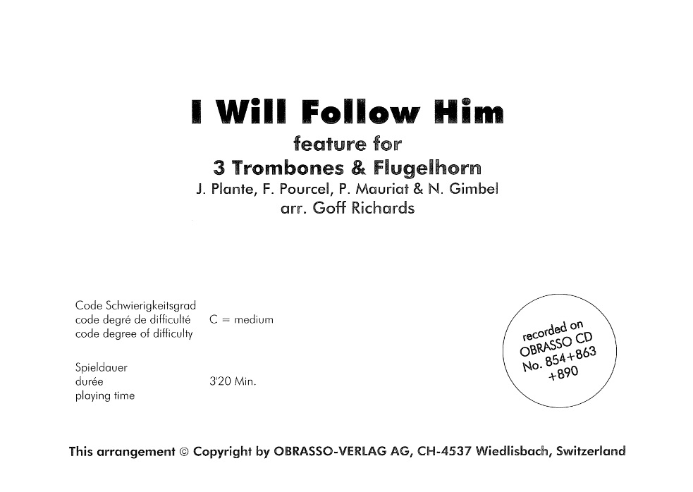 I Will Follow Him - click here