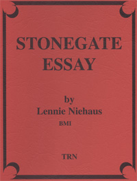 Stonegate Essay - click here