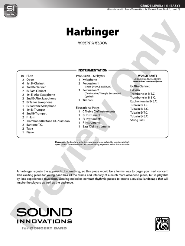 Harbinger - click here
