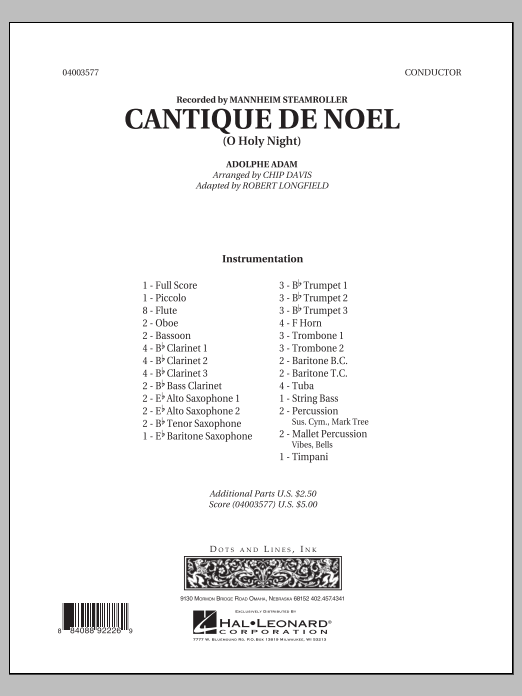 Cantique de No�l (O Holy Night) - click here