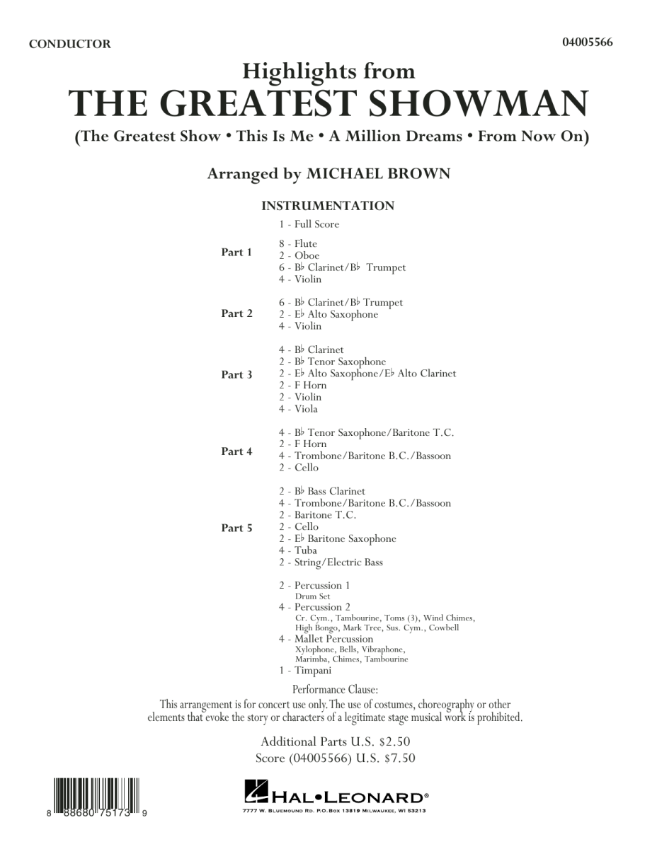 Highlights from 'The Greatest Showman' - click here