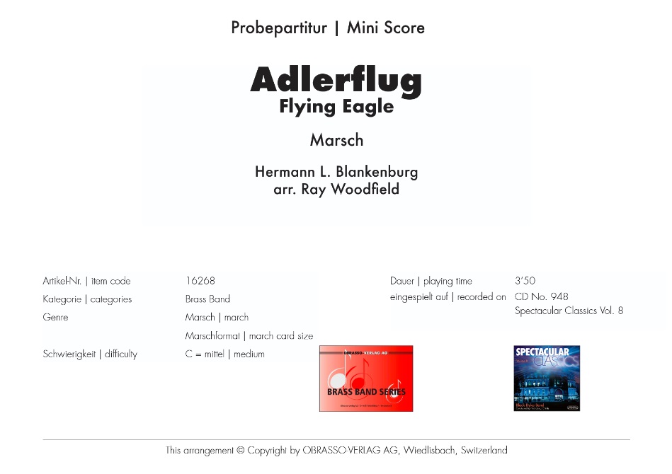 Flying Eagle (Adlerflug) - click here