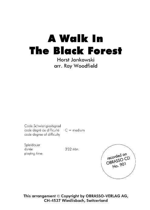 A Walk in the Black Forest - click here