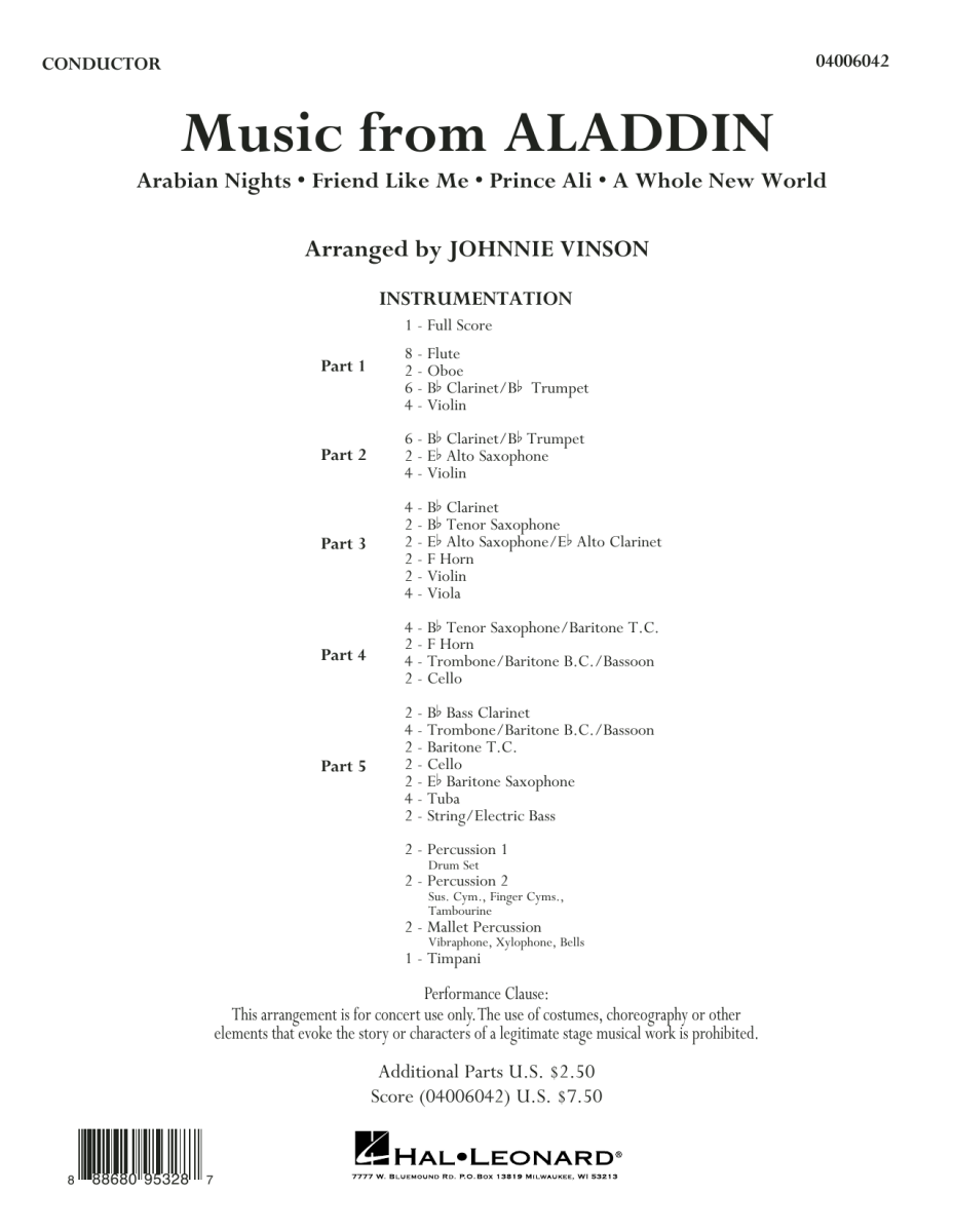 Music from Aladdin - click here