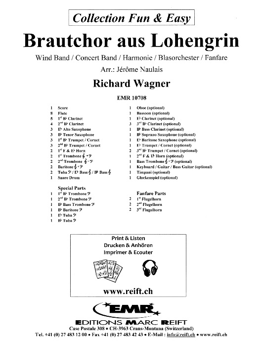 Brautchor (aus 'Lohengrin') - click here