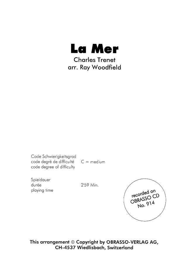 La Mer - click here