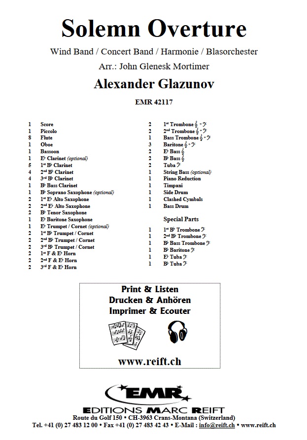 Solemn Overture - click here