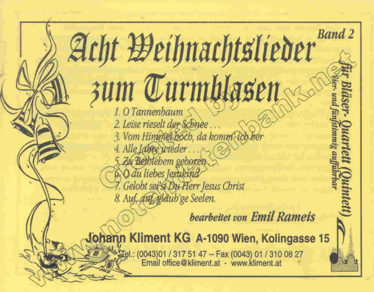 8 Weihnachtslieder zum Turmblasen #2 - click here 8 Weihnachtslieder zum Turmblasen #2 - click here