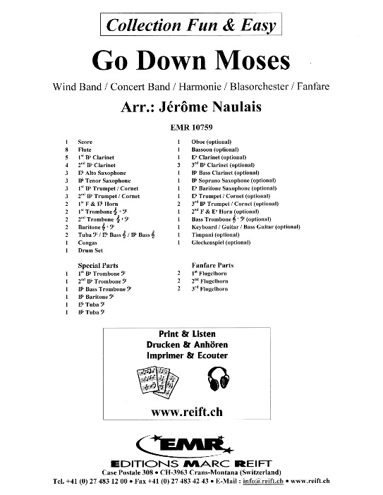 Go Down Moses - click here